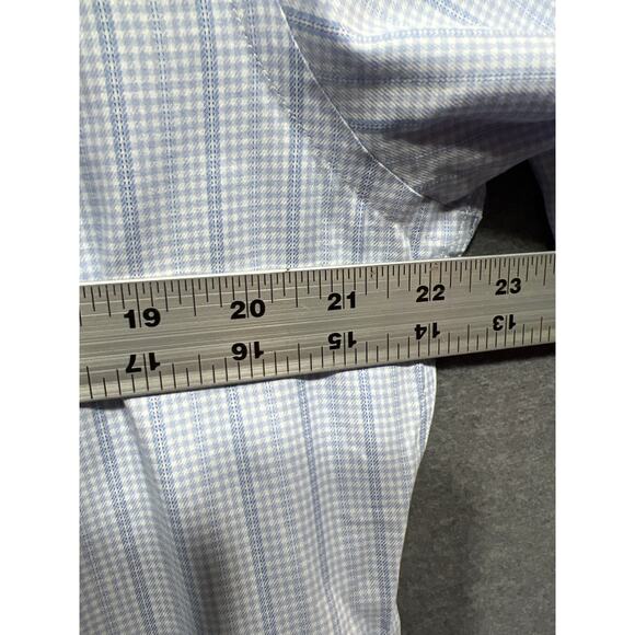 Brooks Brothers Mens Slim Fit 346 Non Iron Button Down Shirt Size 16 - Picture 6 of 7